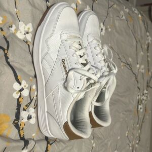 Reebok Men’s Club MEMT Sneakers, White/Wild Brown, 10